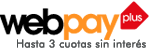 Webpay - Hasta 3 cuotas sin interés