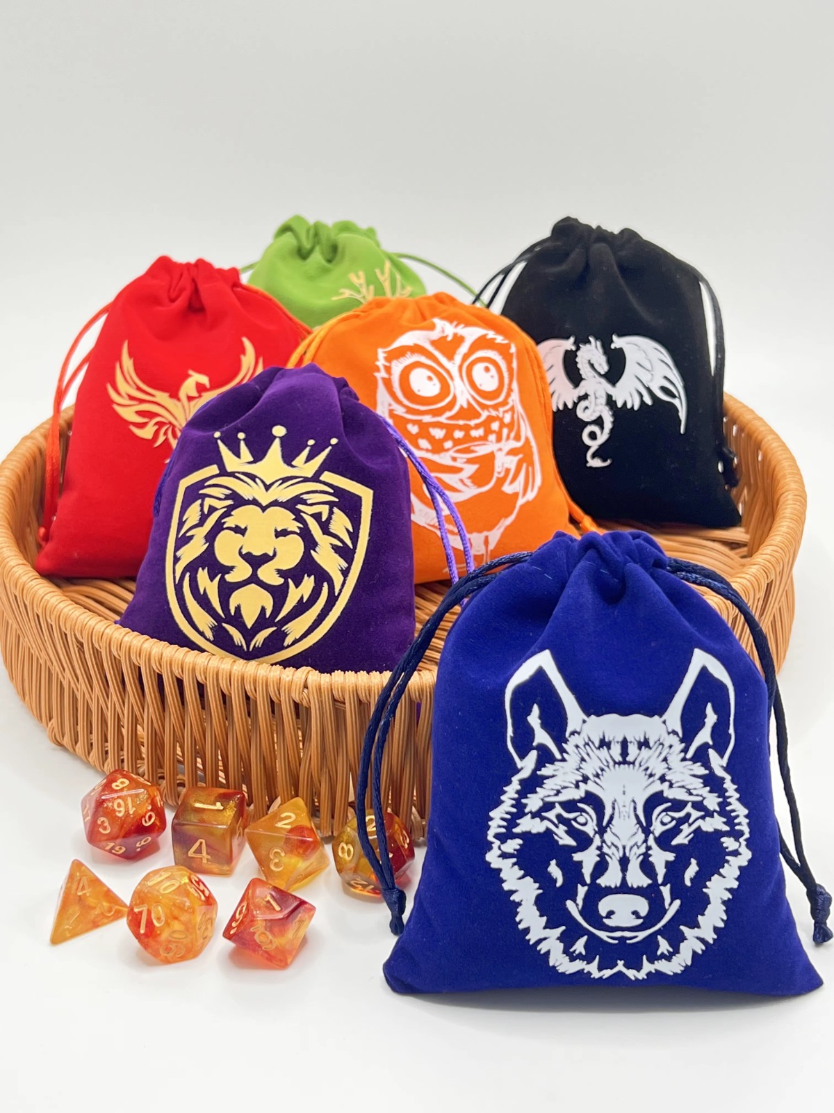 Bolsa de Dados “Roll4Us” Terciopelo Diseño | Variedad - Imagen 4