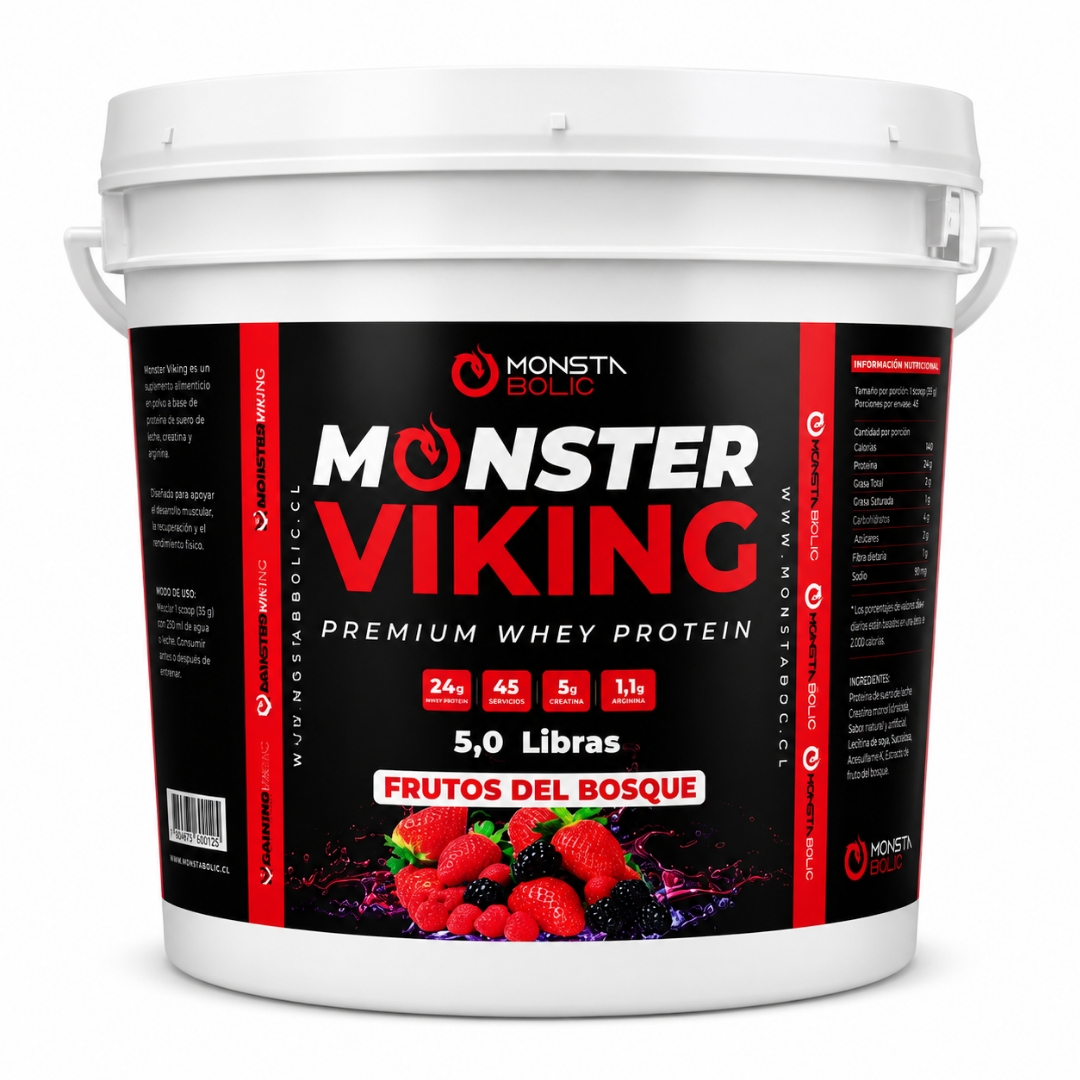 Monster Viking 5 lbs | 45 servicios - Imagen 11